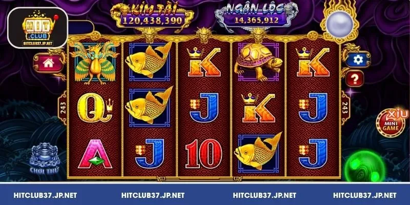 Cách thức vận hành của trò chơi Kho Tàng Ngũ Long tại HitClub