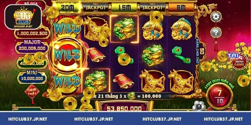 Chiến thuật chơi Cung Hỷ Phát Tài HitClub để săn thưởng Jackpot