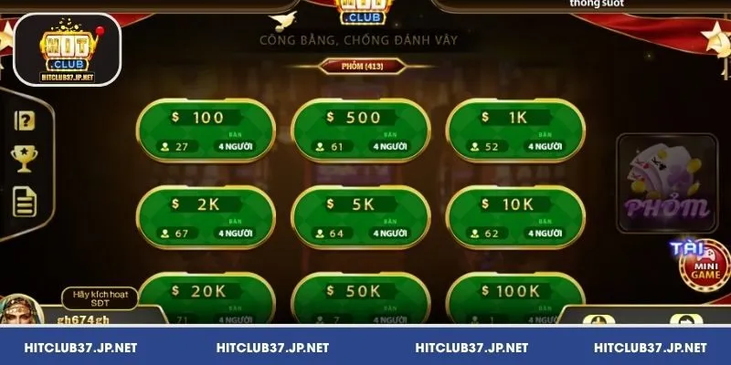 Giới thiệu chung về Phỏm HitClub