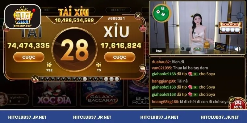 Hướng dẫn cách đánh Tài Xỉu Online HitClub chuẩn nhất