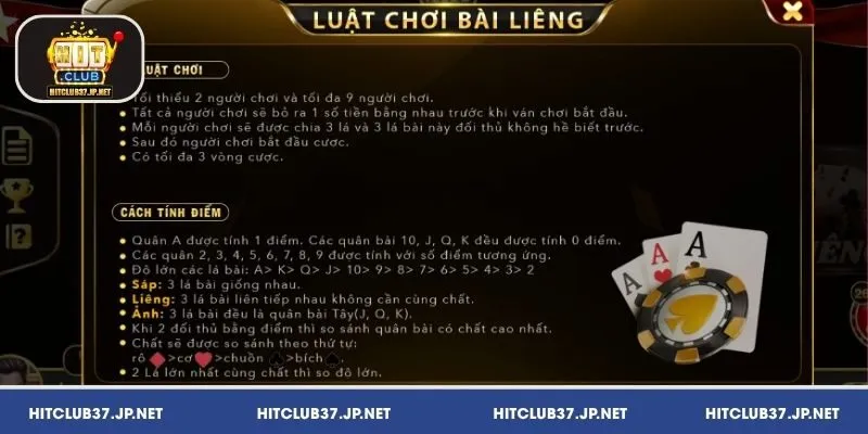 Hướng dẫn chơi Liêng tại HitClub chi tiết