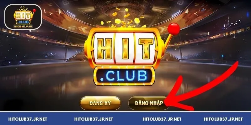 Truy cập link vào trang chính thức của cổng game HitClub